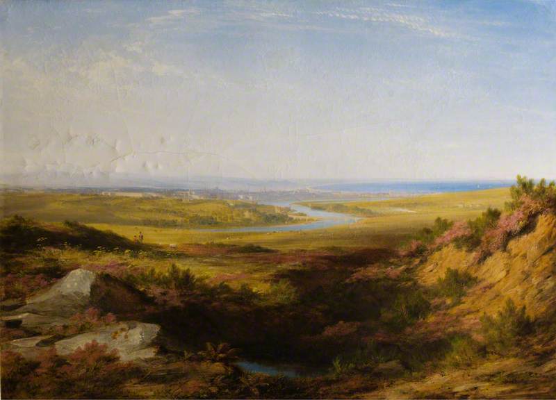 Aberdeen From The South, With The Bridge Of Dee — James Giles