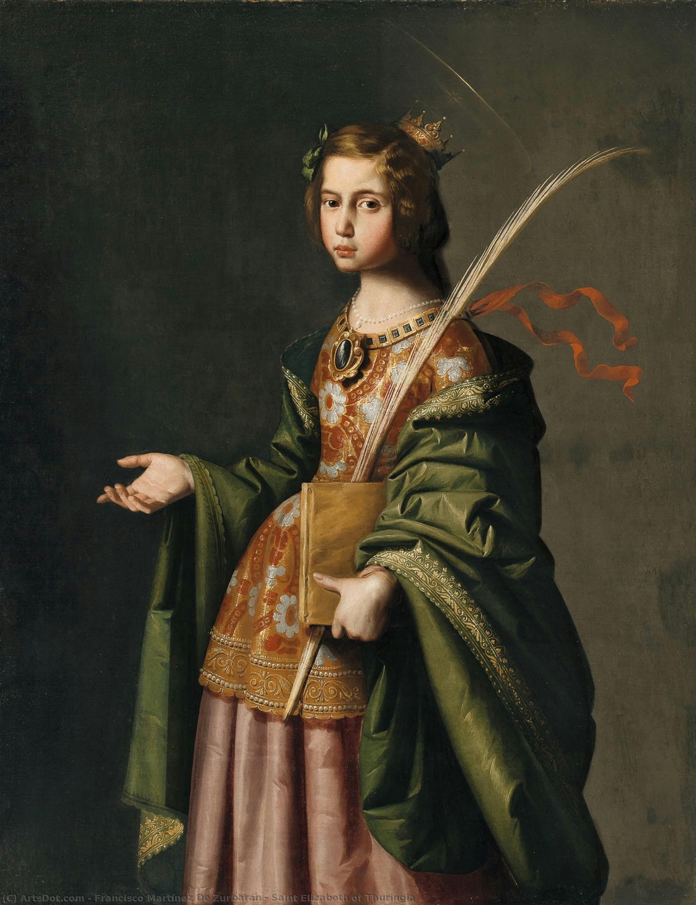 Saint Elizabeth Of Thuringia — Francisco De Zurbarán