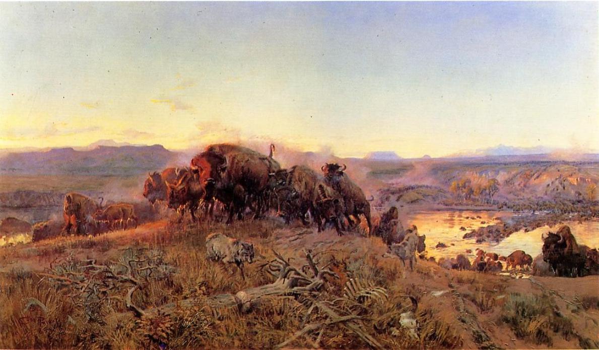 When The Land Belonged To God — Charles Marion Russell