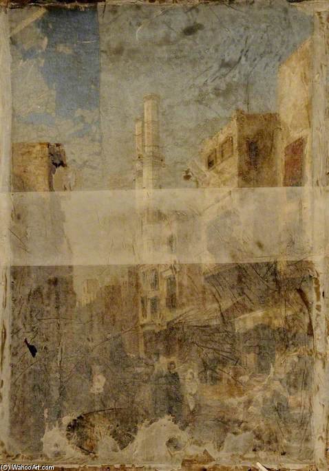 Near The Gate Of The Zueylah, Cairo — John Varley Ii (the Younger)