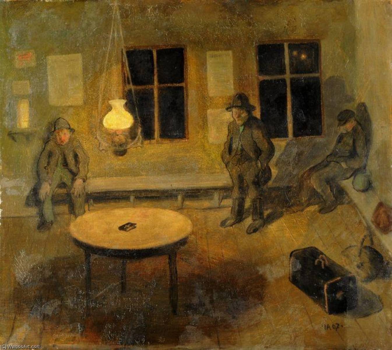 In The Waiting Room — Ivar Arosenius