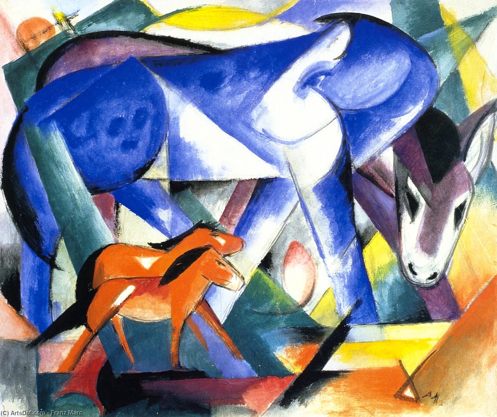 The First Animals — Франц Марк