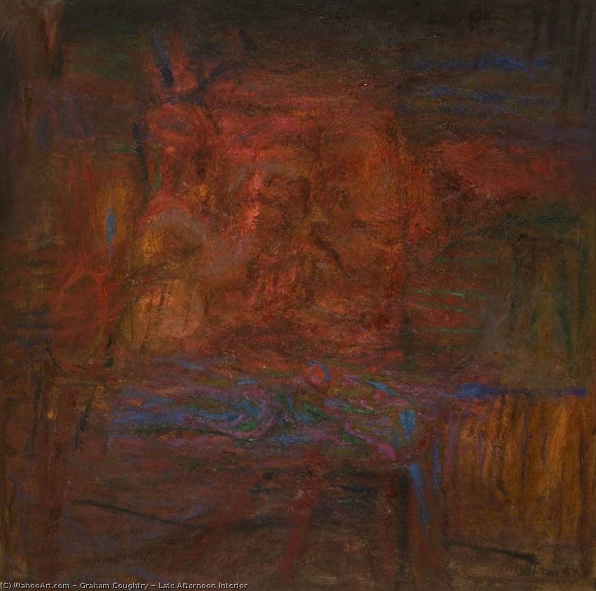 Late Afternoon Interior — Graham Coughtry