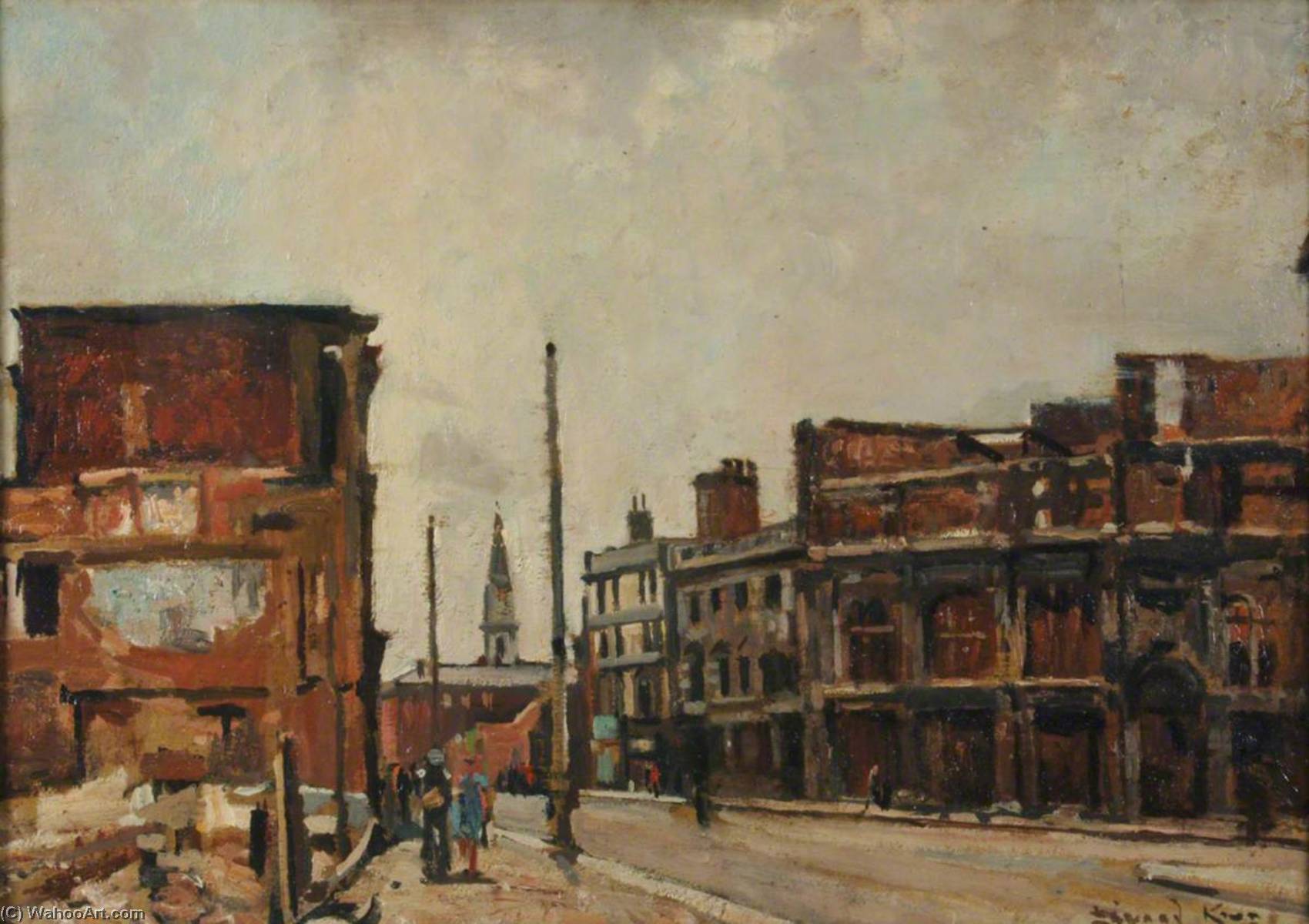 Central Hotel, Commercial Road — Edward Robert King