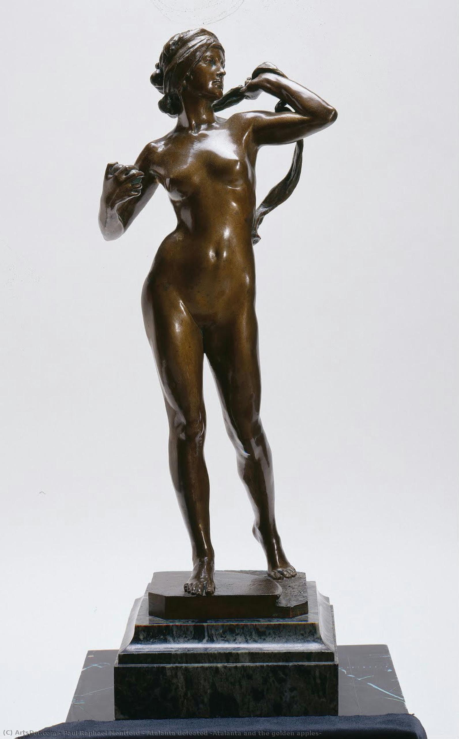 Atalanta Defeated (atalanta And The Golden Apples) — Paul Raphael Montford