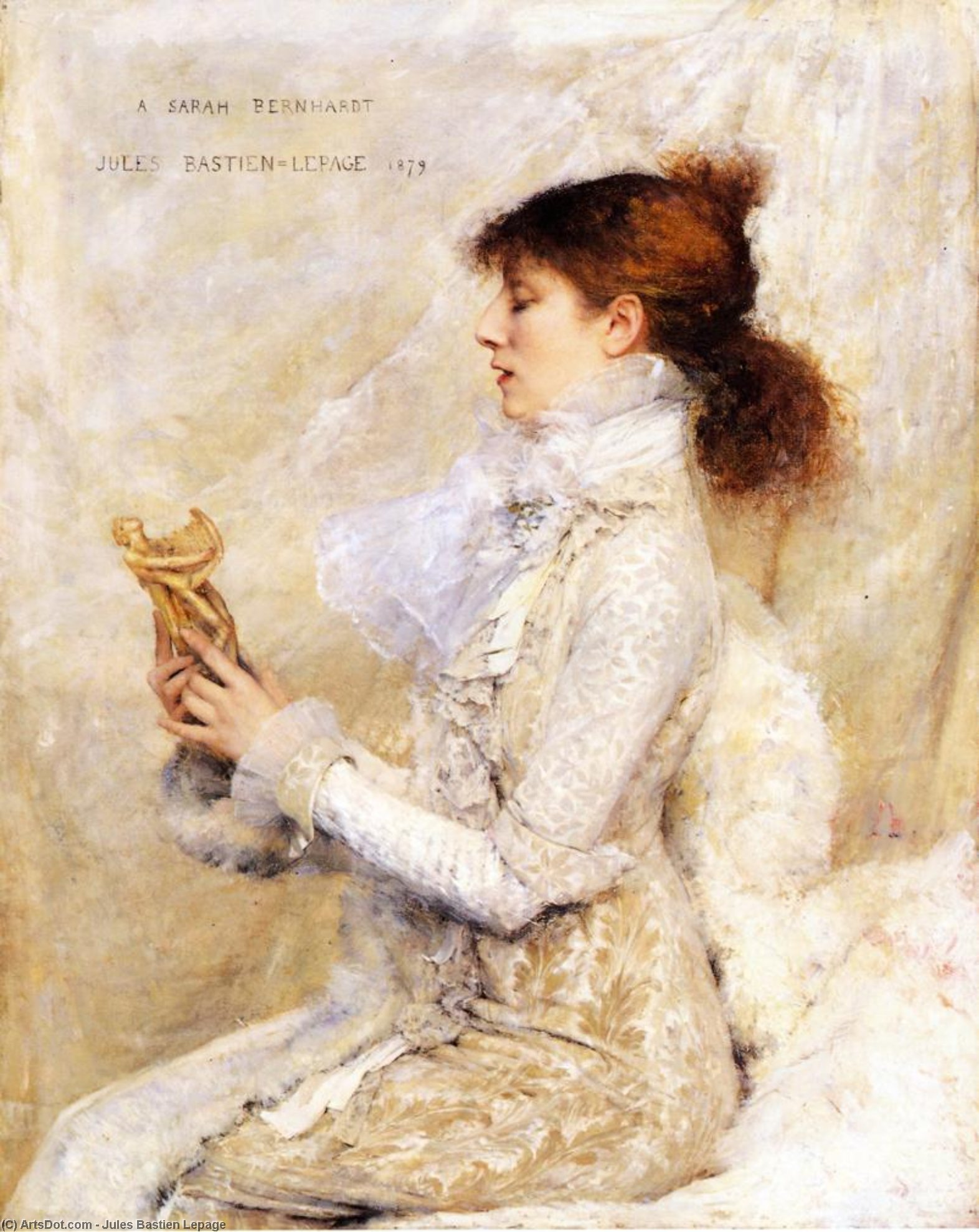 The Sarah Bernhardt Portrait — Jules Bastien-lepage