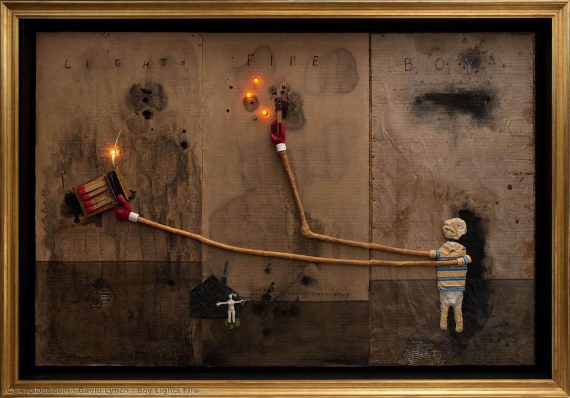 Boy Lights Fire — David Keith Lynch