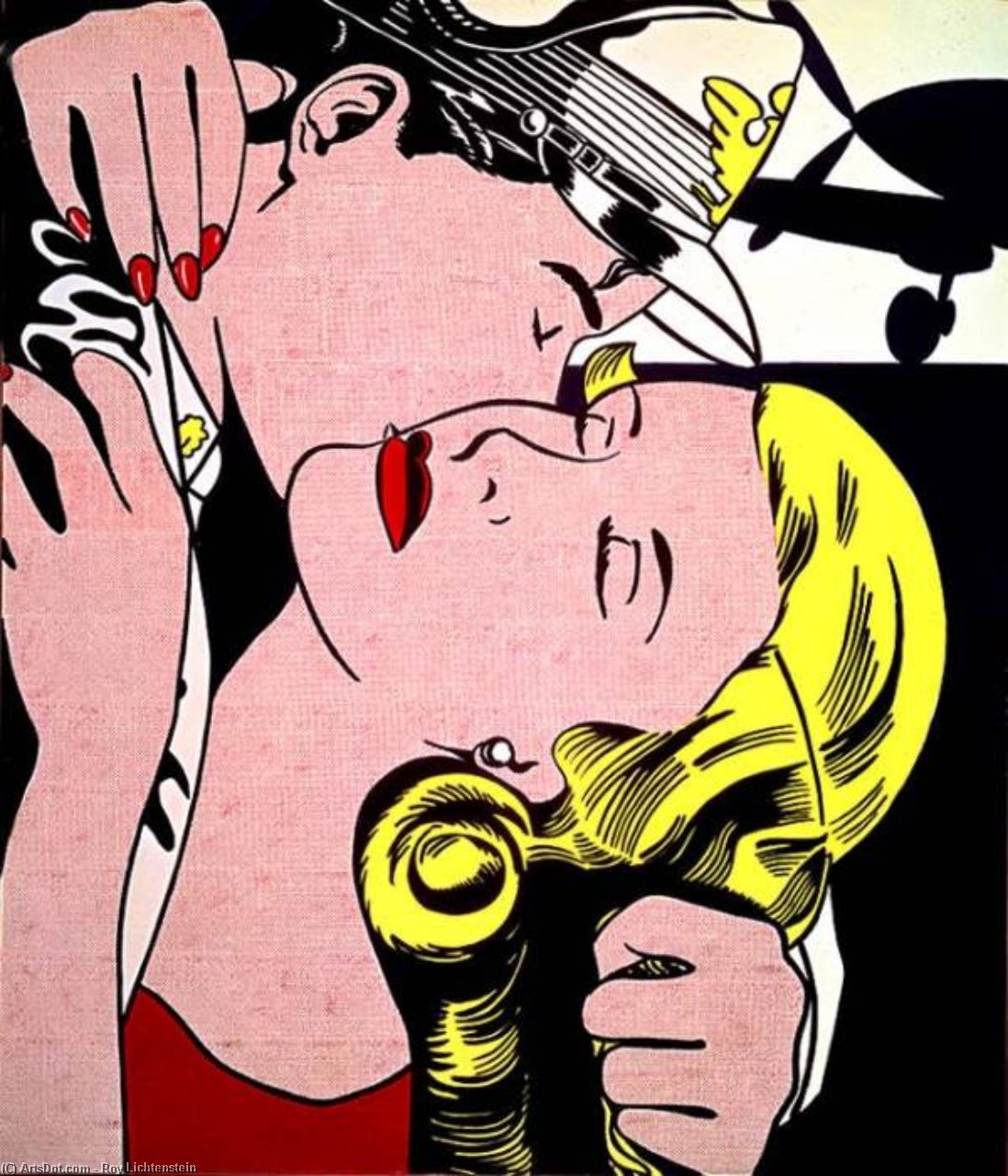 The Kiss — Roy Lichtenstein