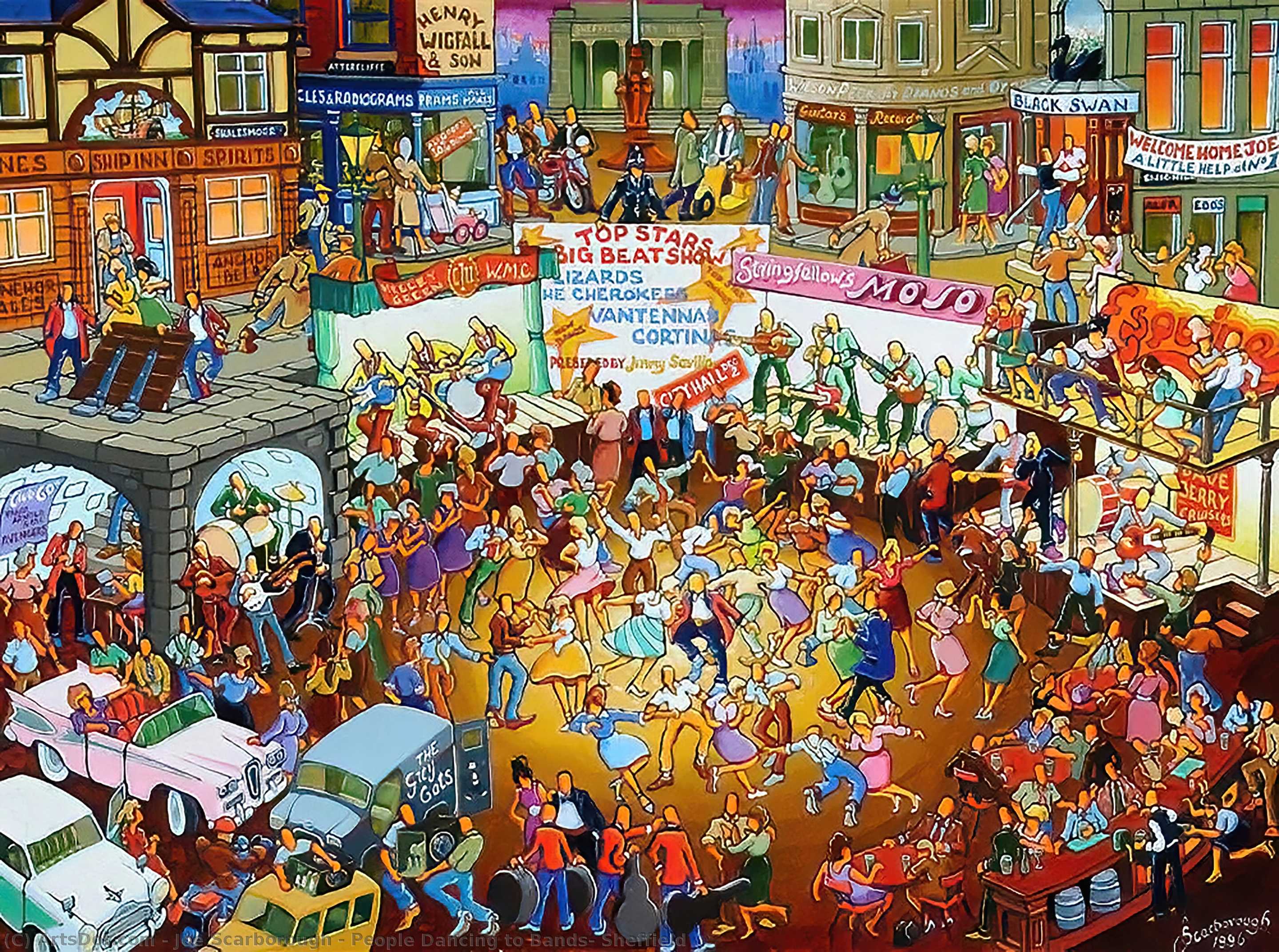 People Dancing To Bands, Sheffield — Joe Scarborough