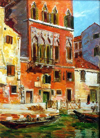 La Maison Du Tintoret À Venise (titre Inscrit) — Joseph-félix Bouchor