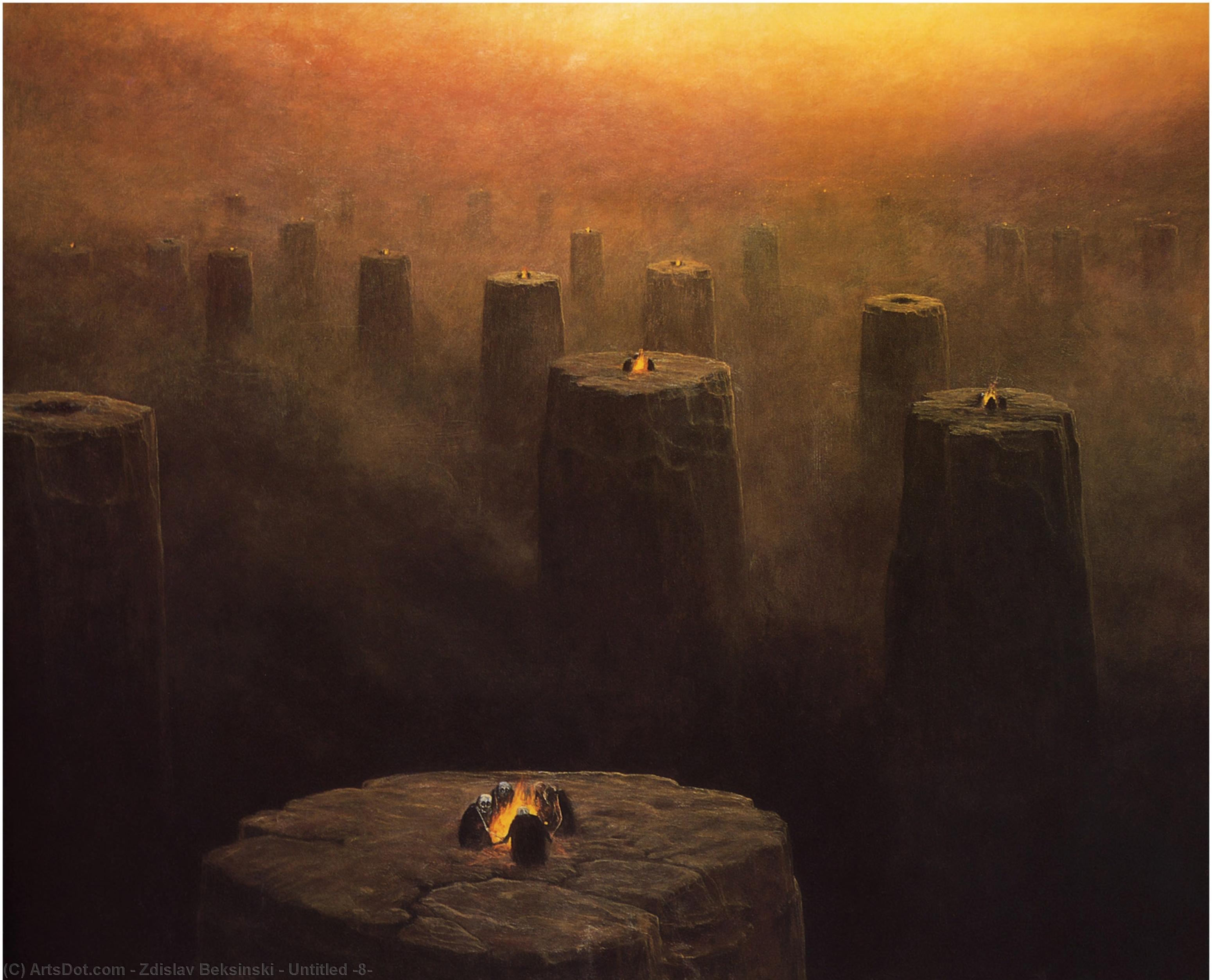 Untitled (8) — Здзислав Бексинский