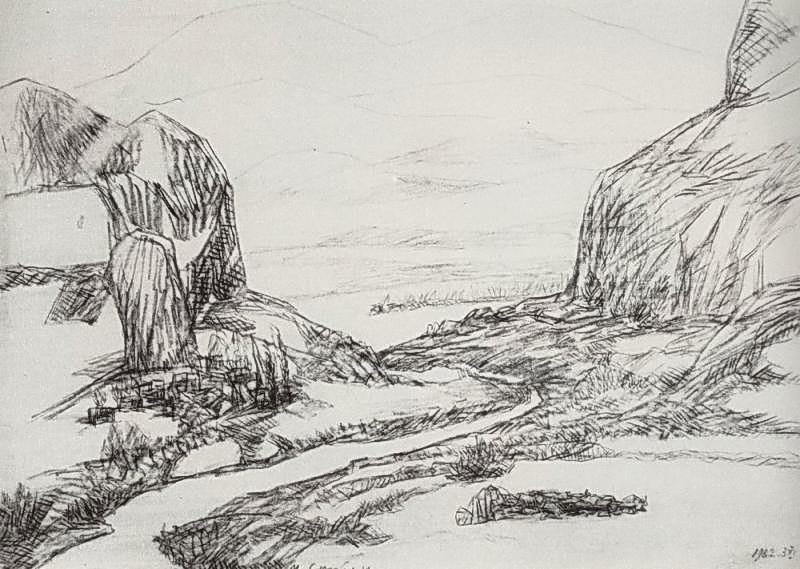 Mountain Gave — Martiros Sarian