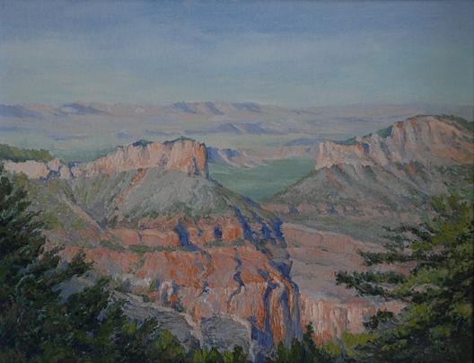Point Imperial, North Rim, (painting) — Mary Agnes Yerkes