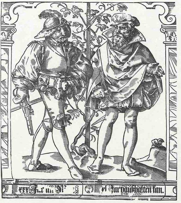 The Age Of Men At The Age Of Thirty And Forty Years — Tobias Stimmer