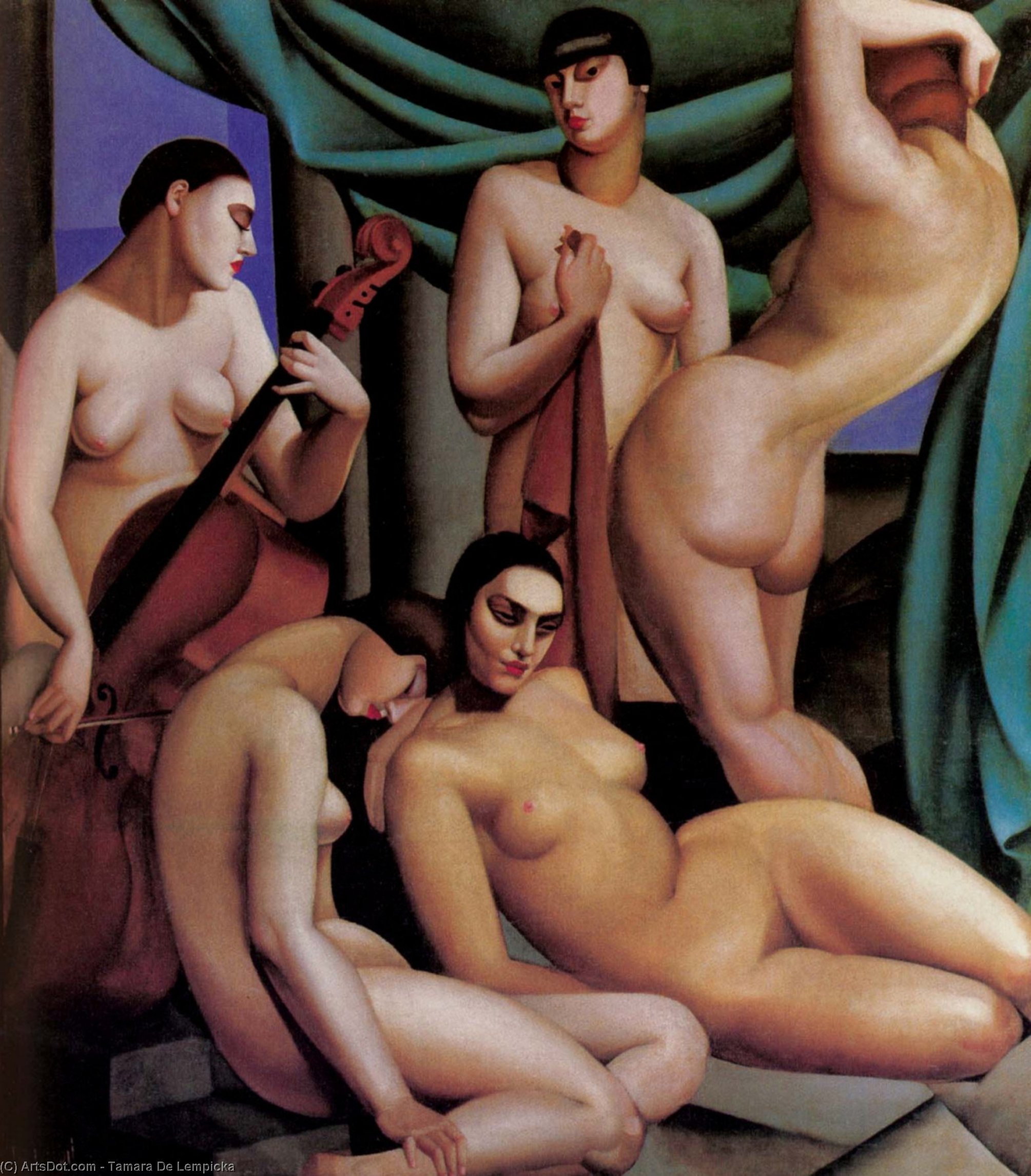Rhythm — Tamara De Lempicka