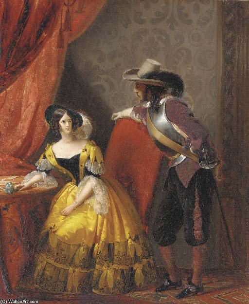 Duke And Duchess Of Dino — Claude Marie Paul Dubufe