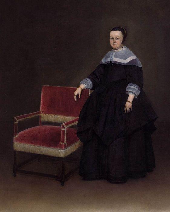 Margaretha Van Haexbergen, Wife Of Jan Van Duren — Gerard Ter Borch The Younger