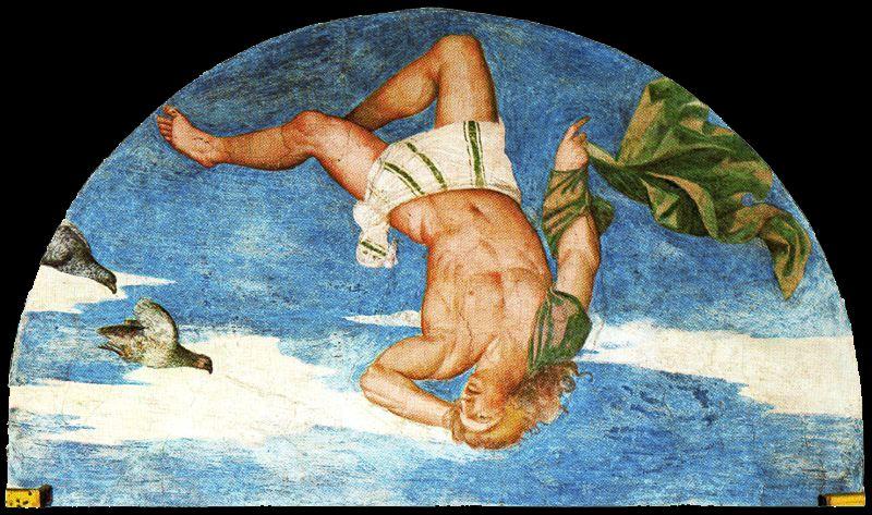 Frescoes Of The Farnesina (the Fall Of Phaeton) — Sebastiano Del Piombo