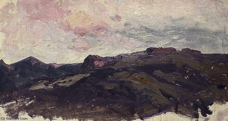 Mountain Range — Franz Alexeevich Roubaud