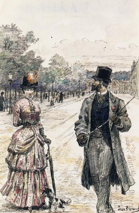 The Promenade — Jean Georges Béraud