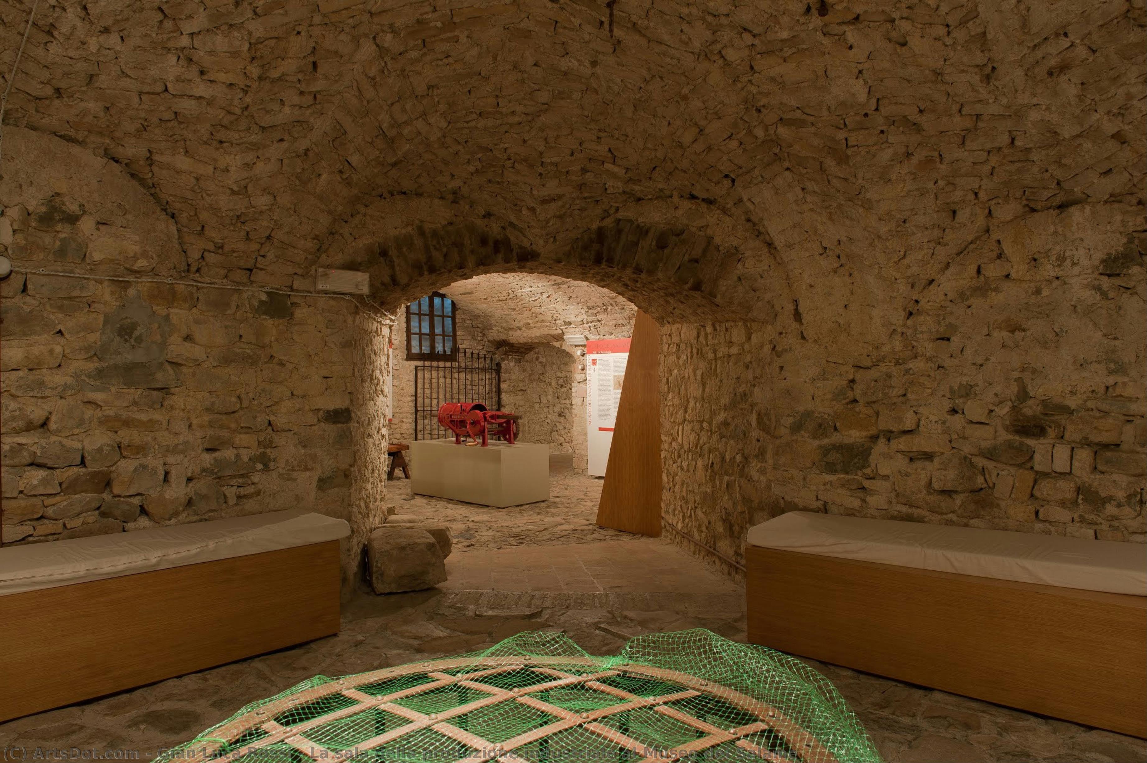 La Sala Della Produzione Industriale Al Museo Del Salame — Gian Luca Rossi