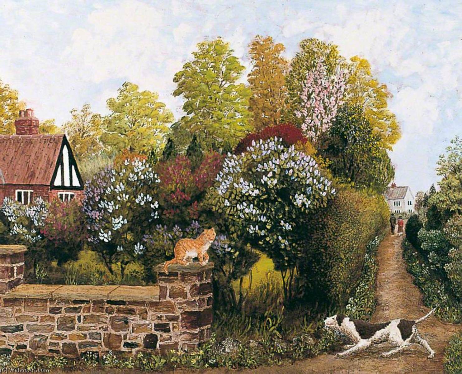 Crag Lane, Knaresborough — Joseph Baker Fountain