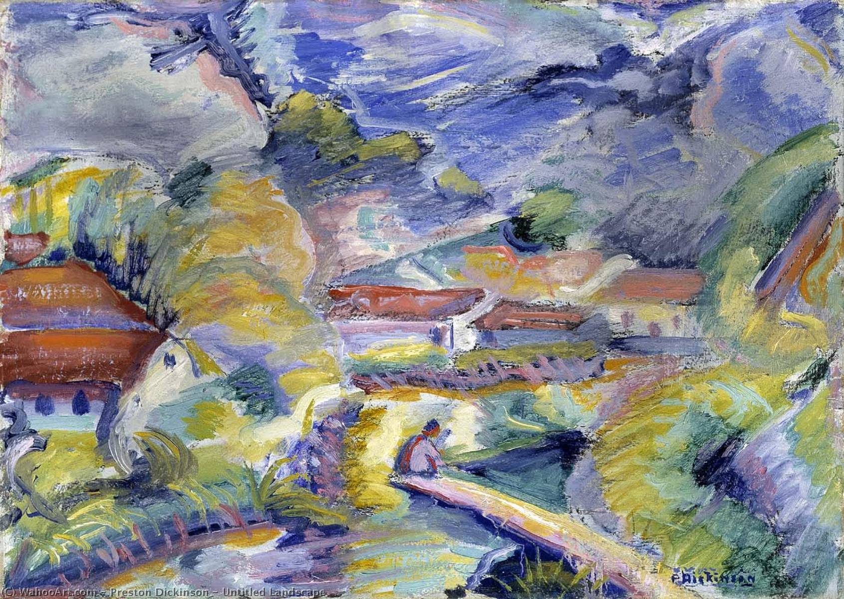 Untitled Landscape — William Preston Dickinson