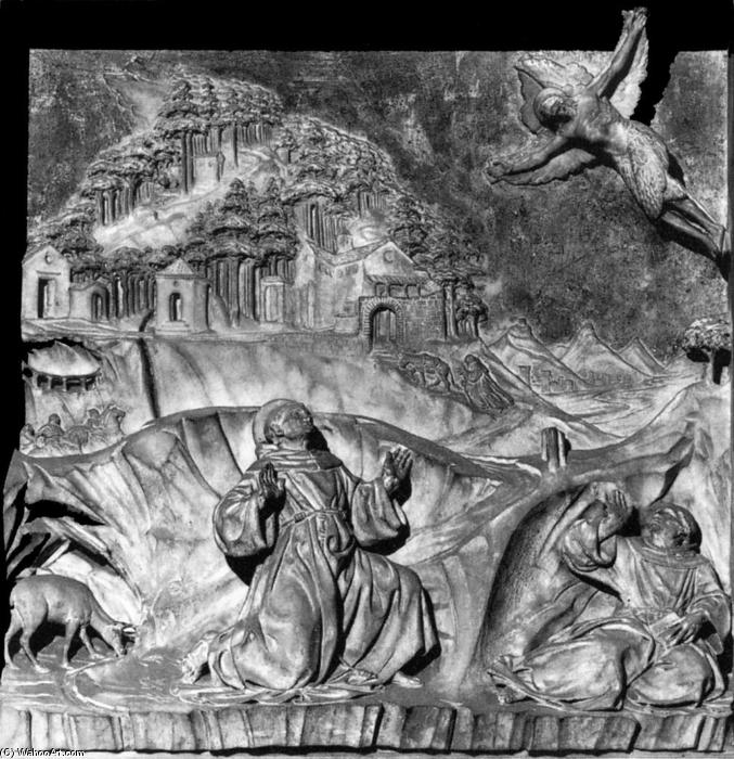 Pulpit (detail) — Benedetto Da Maiano