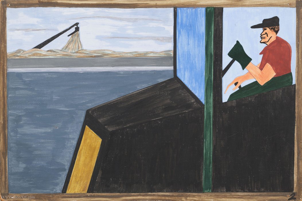 The World War Had Caused A Great Shortage In Northern Industry And Also Citizens Of Foreign Countries Were Returning Home — Jacob Lawrence