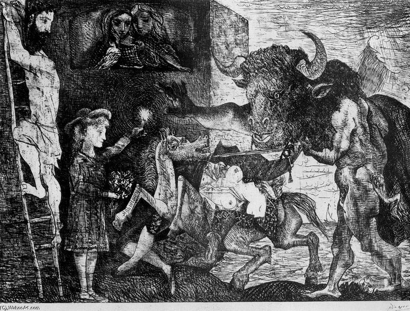 Minotauromachy — Pablo Picasso