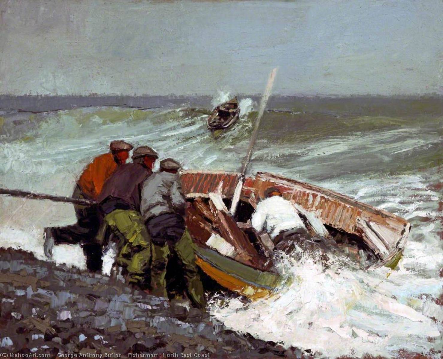 Fishermen, North East Coast — George Anthony Butler