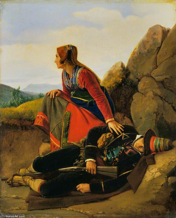 The Brigand Asleep — Louis Léopold Robert