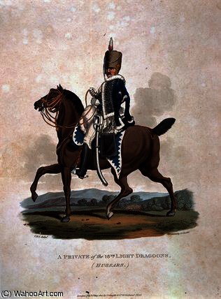 A Private Of The 18th Light Dragoons From — Charles Hamilton Smith