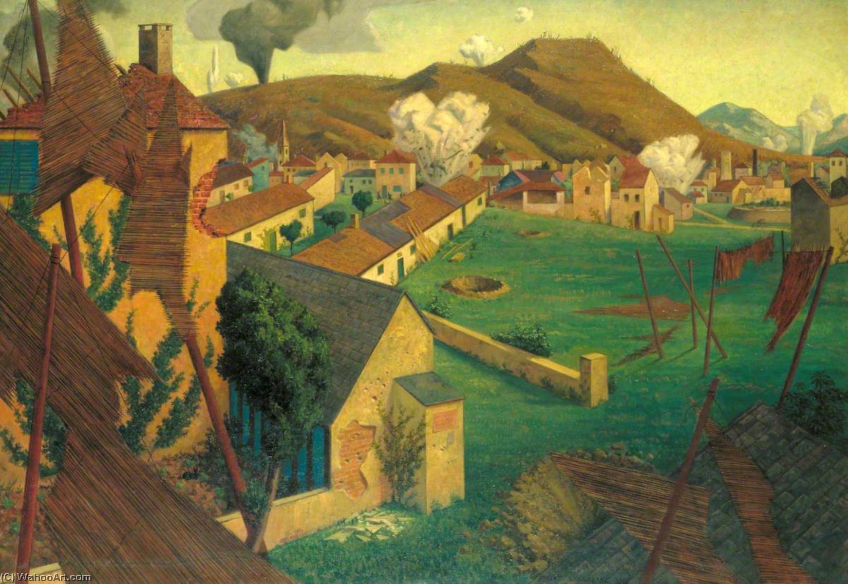 The Bombardment Of Gorizia, 21 August 1917 — Elliott Seabrooke
