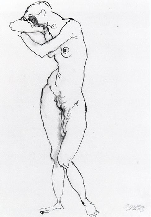 Standing Nude — George Grosz