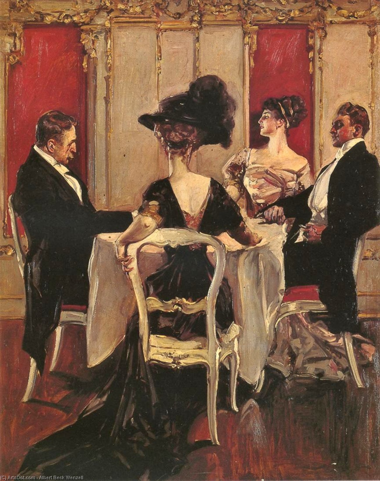 Idle Conversation - — Albert Beck Wenzell