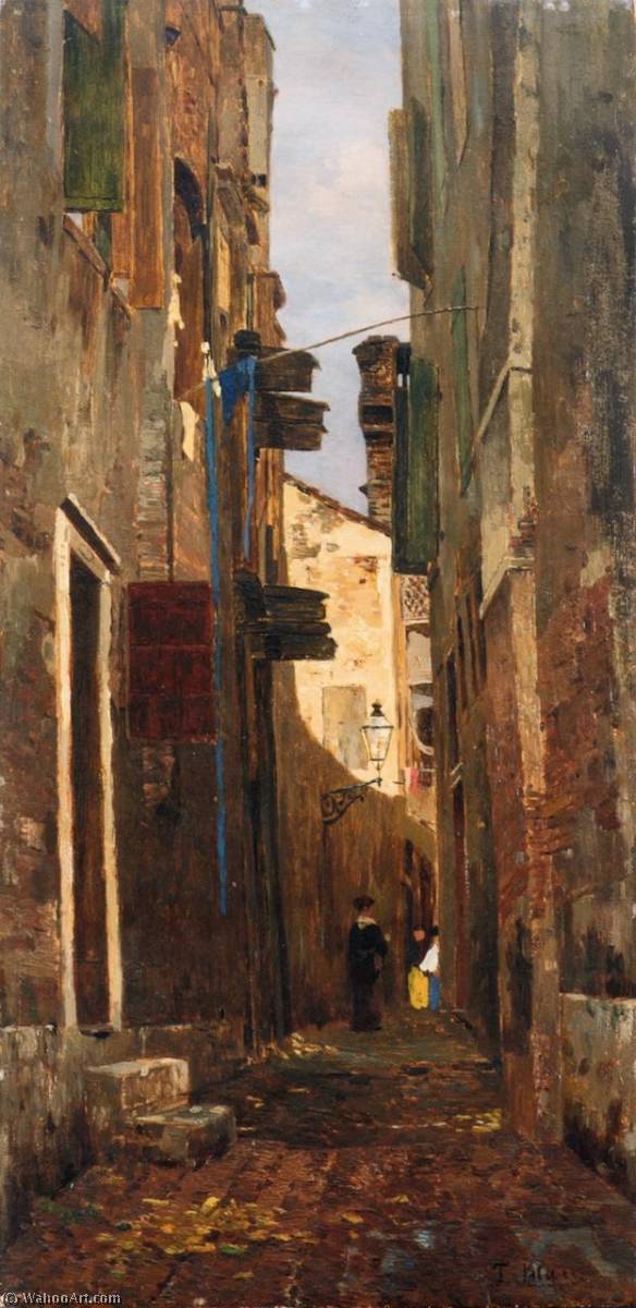 A Lane In Italy — Tina Blau