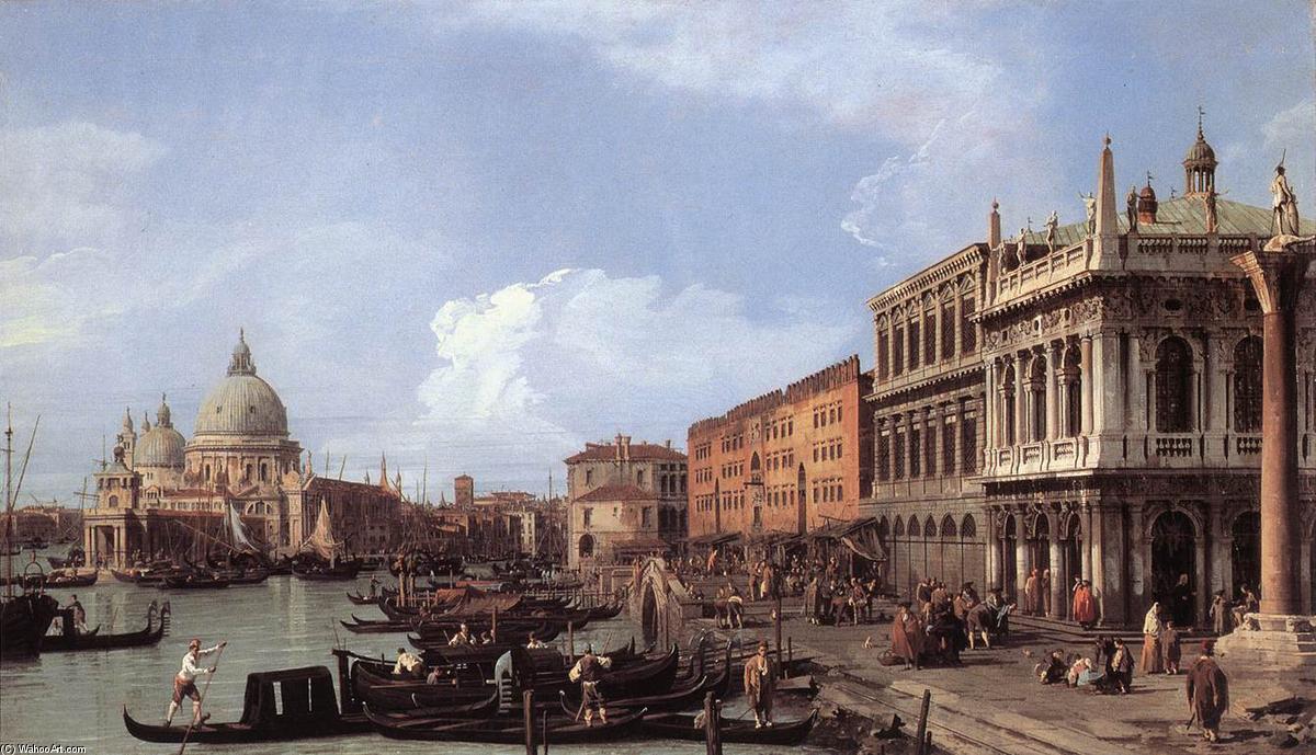 The Molo: Looking West — Canaletto