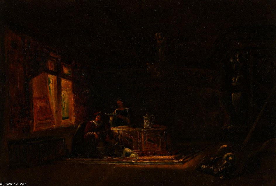 The Baronial Hall — Уильям Джеймс Мюллер