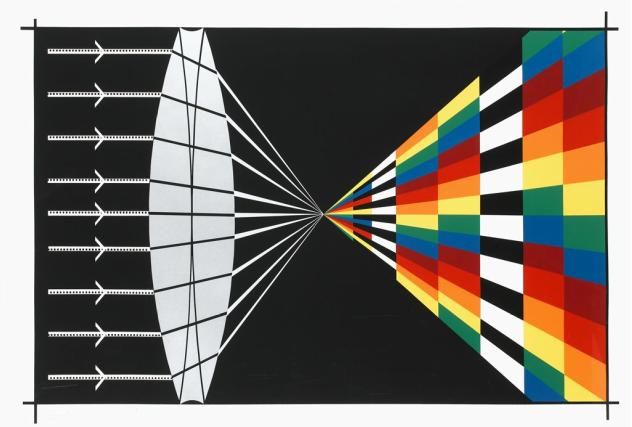 Refraction Signed — Allan D'arcangelo