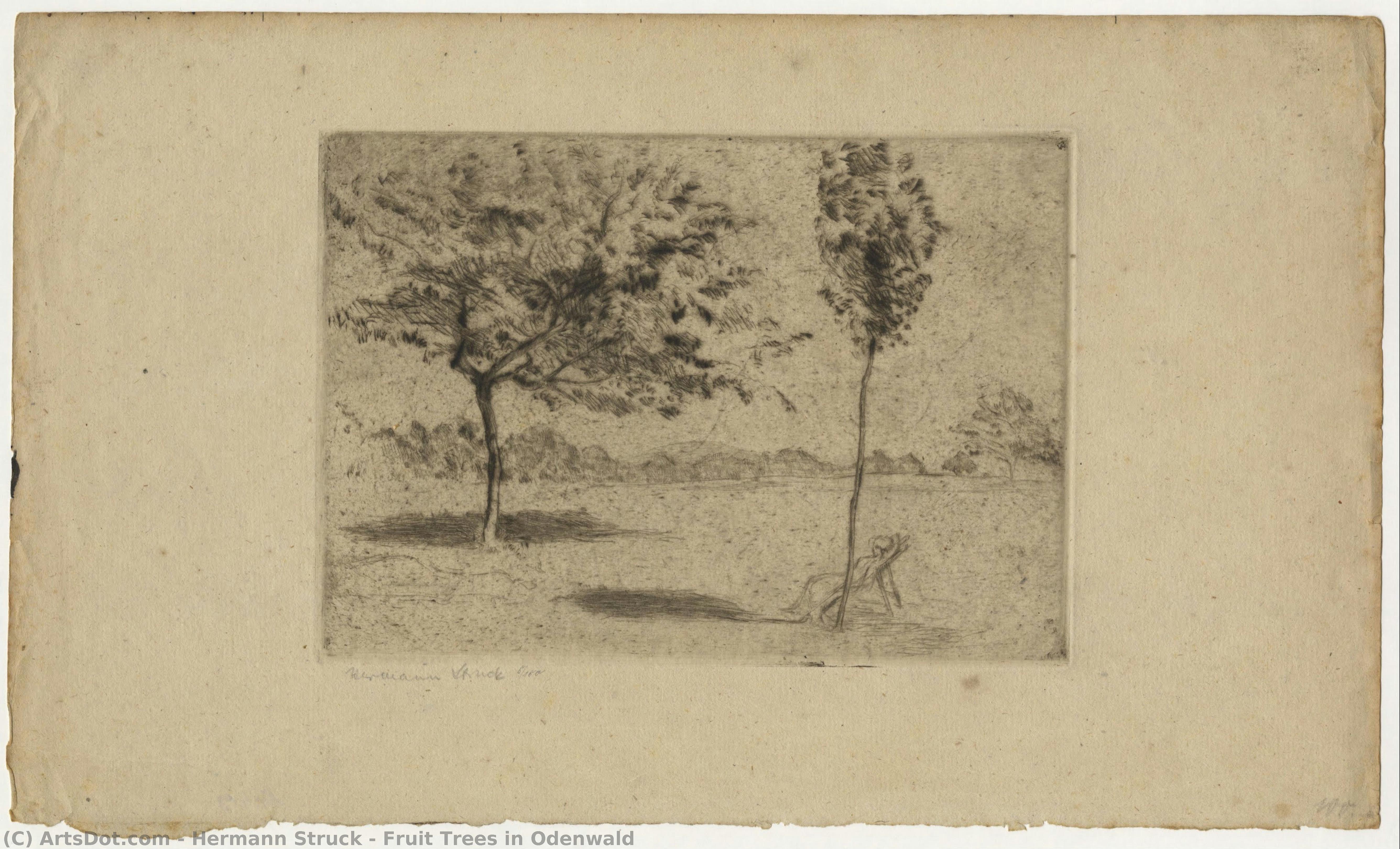 Fruit Trees In Odenwald — Герман Штук