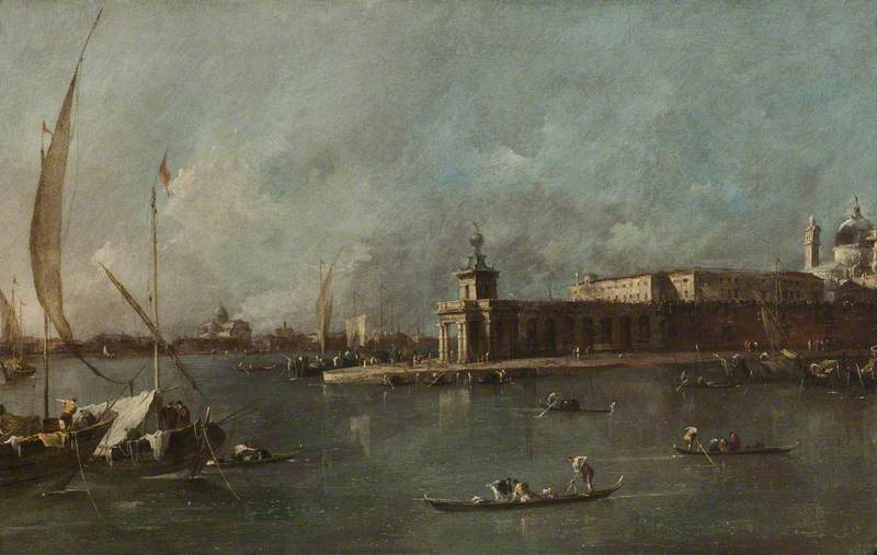 The Dogana, Venice — Francesco Lazzaro Guardi