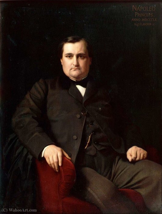 Portrait Of Napoléon Joseph Charles Paul Bonaparte — Jean-hippolyte Flandrin
