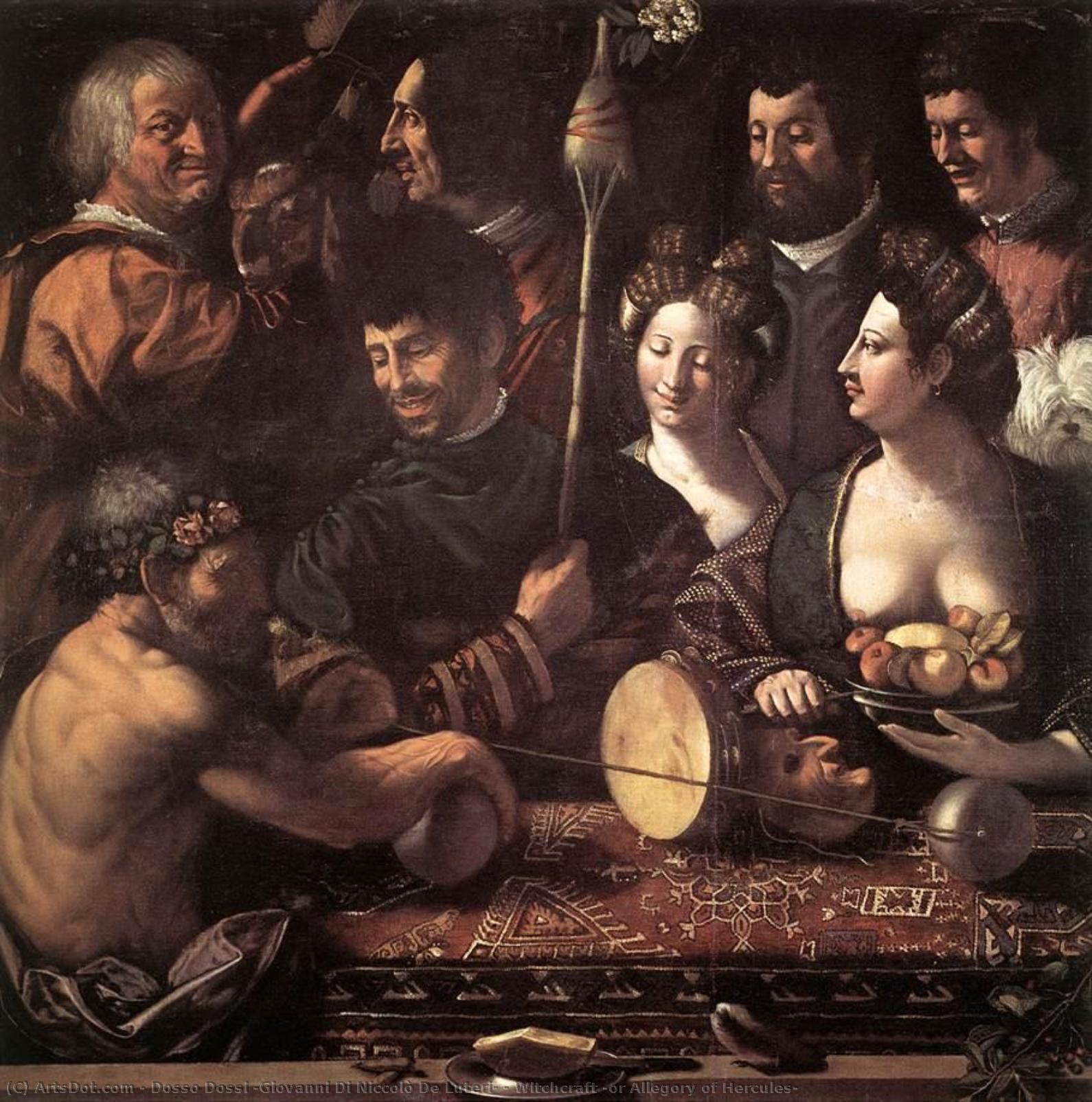 Witchcraft (or Allegory Of Hercules) — Dosso Dossi (giovanni Di Niccolò De Luteri)