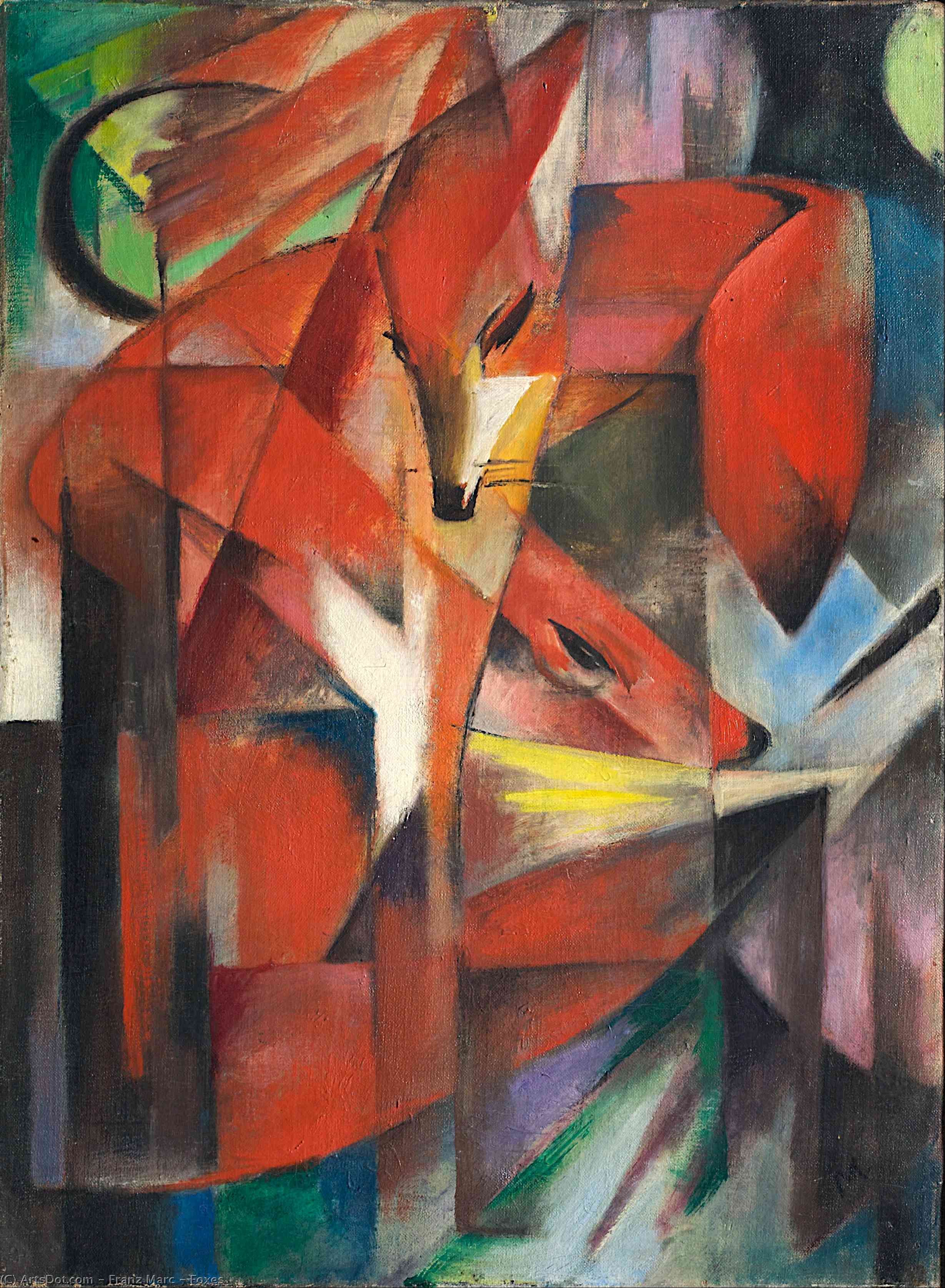 Foxes — Франц Марк