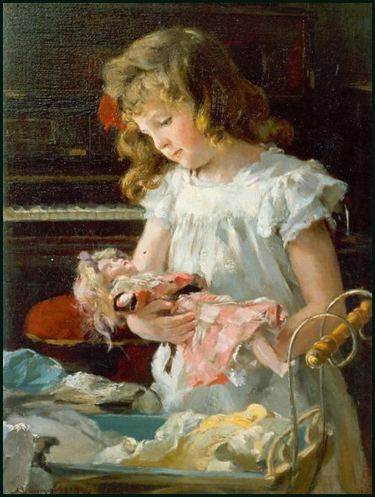 The Girl Plays — Adrianus Johannes Groenewegen