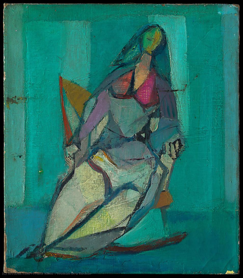Woman In A Rocker — Franz Kline