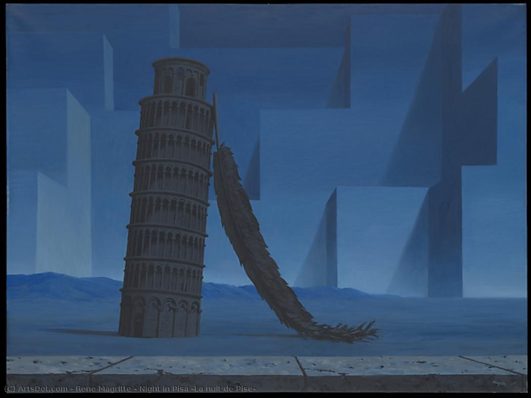 Noche En Pisa (la Noche De Pise) — René Magritte