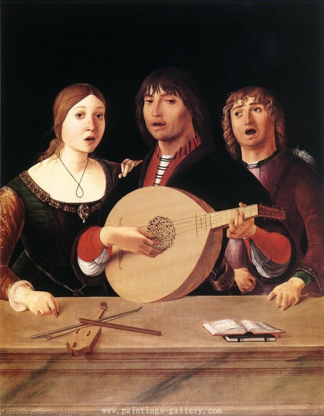 Concert — Lorenzo Costa (der Ältere)