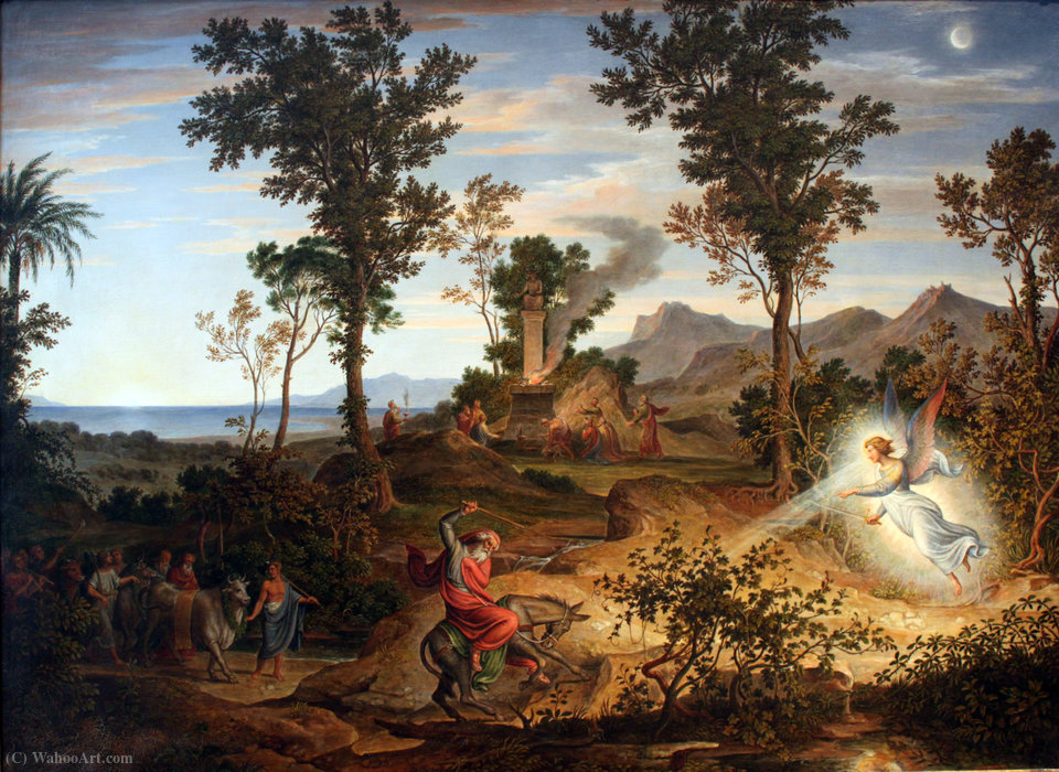 Landscape With Bileam — ヨーゼフ・アントン・コッホ